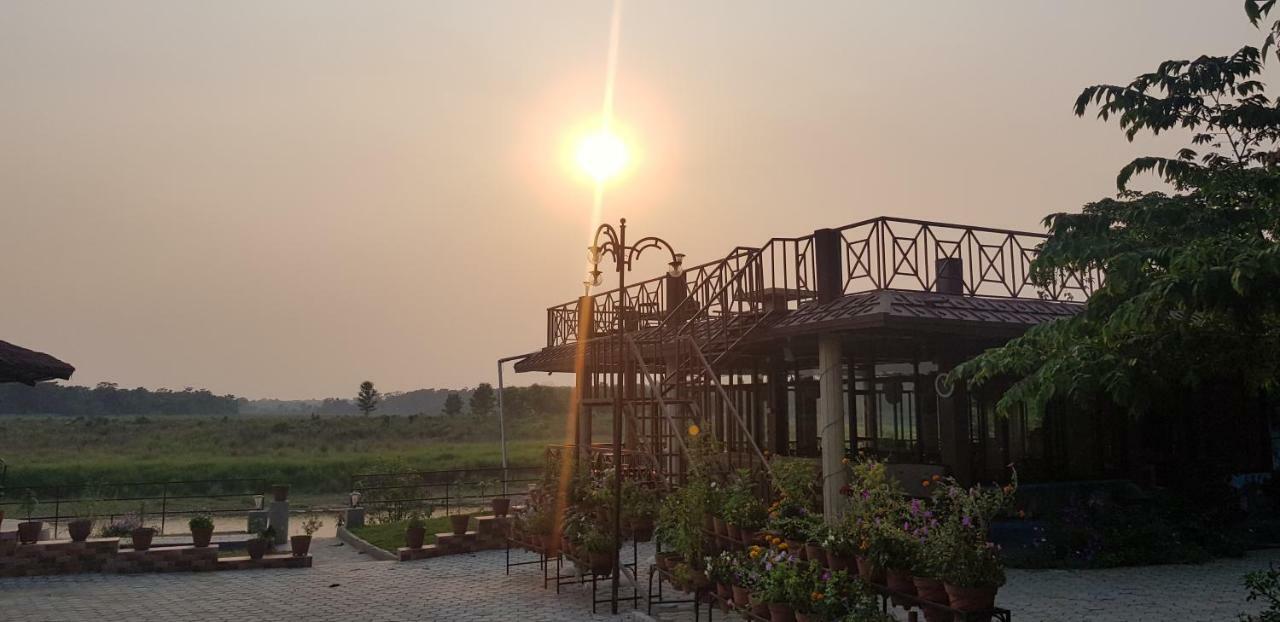 Jungle Wildlife Camp Sauraha Exterior foto